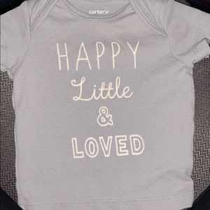 3 month old baby gray shirt for sale